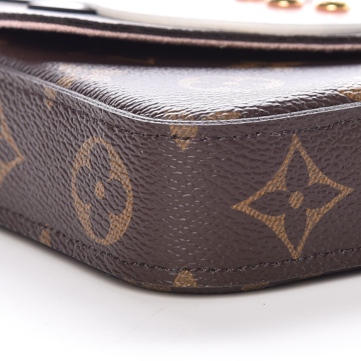 Louis Vuitton Monogram Lovely Birds Pochette Felicie Chain Wallet 10 of 11