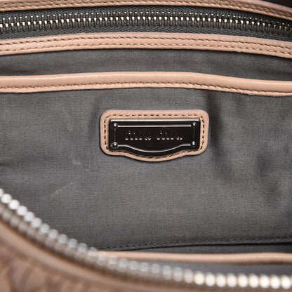 Miu Miu Nappa Matelasse Shoulder Bag Cammeo 6 of 10