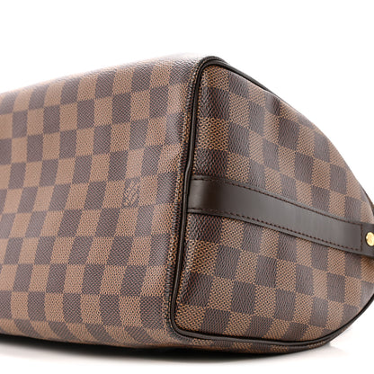 Louis Vuitton Damier Ebene Speedy Bandouliere 25 10 of 14