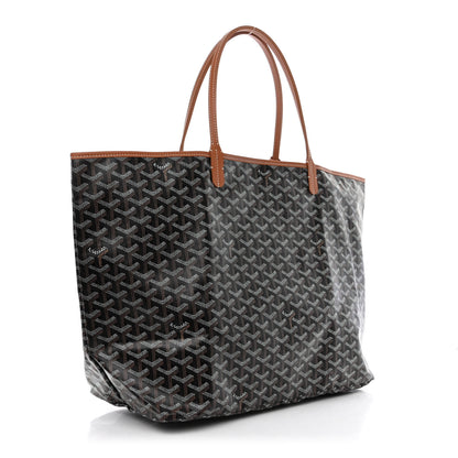 Goyard Goyardine Saint Louis GM Black Gold 4 of 12