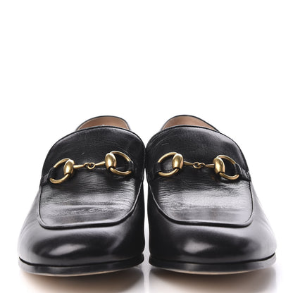 Gucci Goatskin Crystal Womens Horsebit Loafers 40 Black 3 of 10