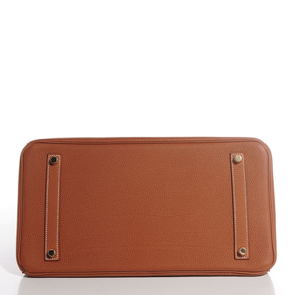 Hermes Togo Birkin 35 Gold 7 of 27