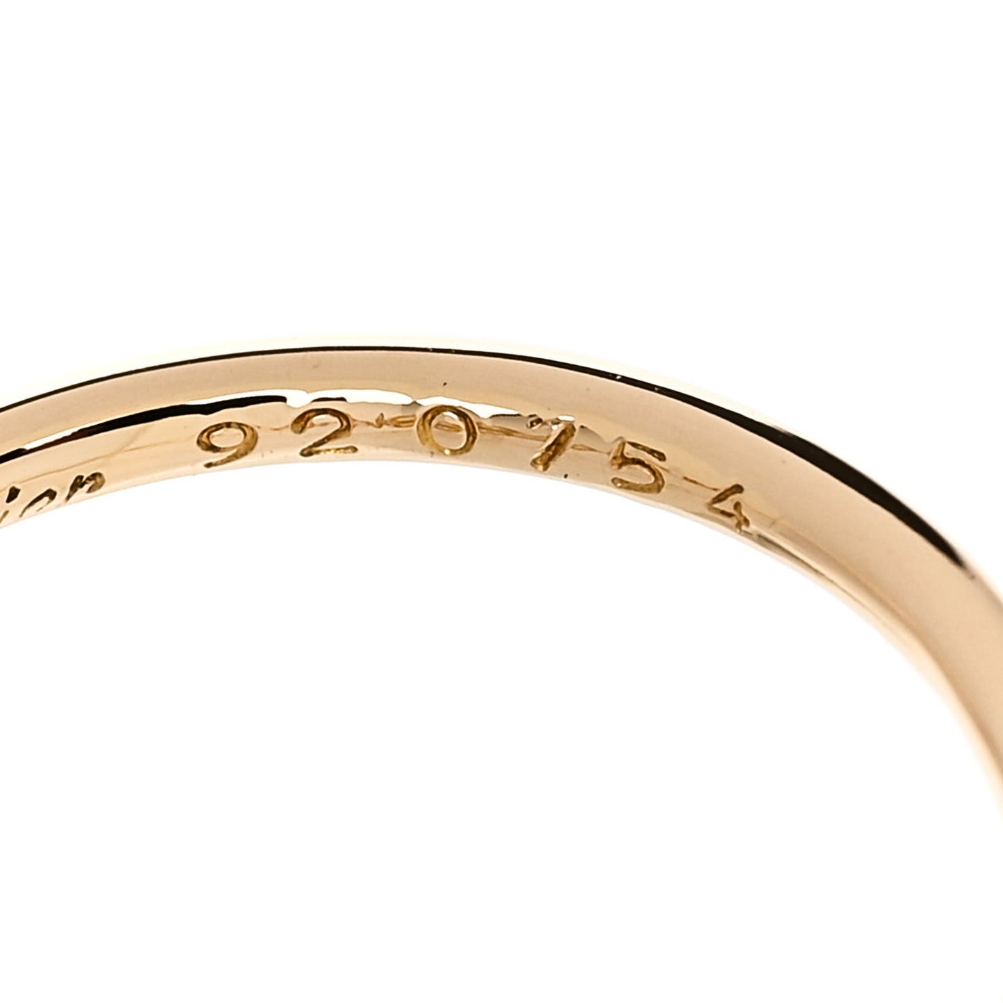 18K Yellow Gold Diamond Hindu Floral Ring 49 4.75