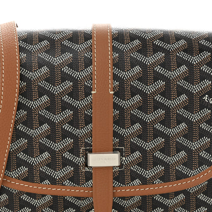 Goyard Goyardine Belvedere II PM Messenger Bag Black Gold 7 of 9