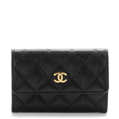 Chanel Caviar Quilted Card Holder Black 1 of 8