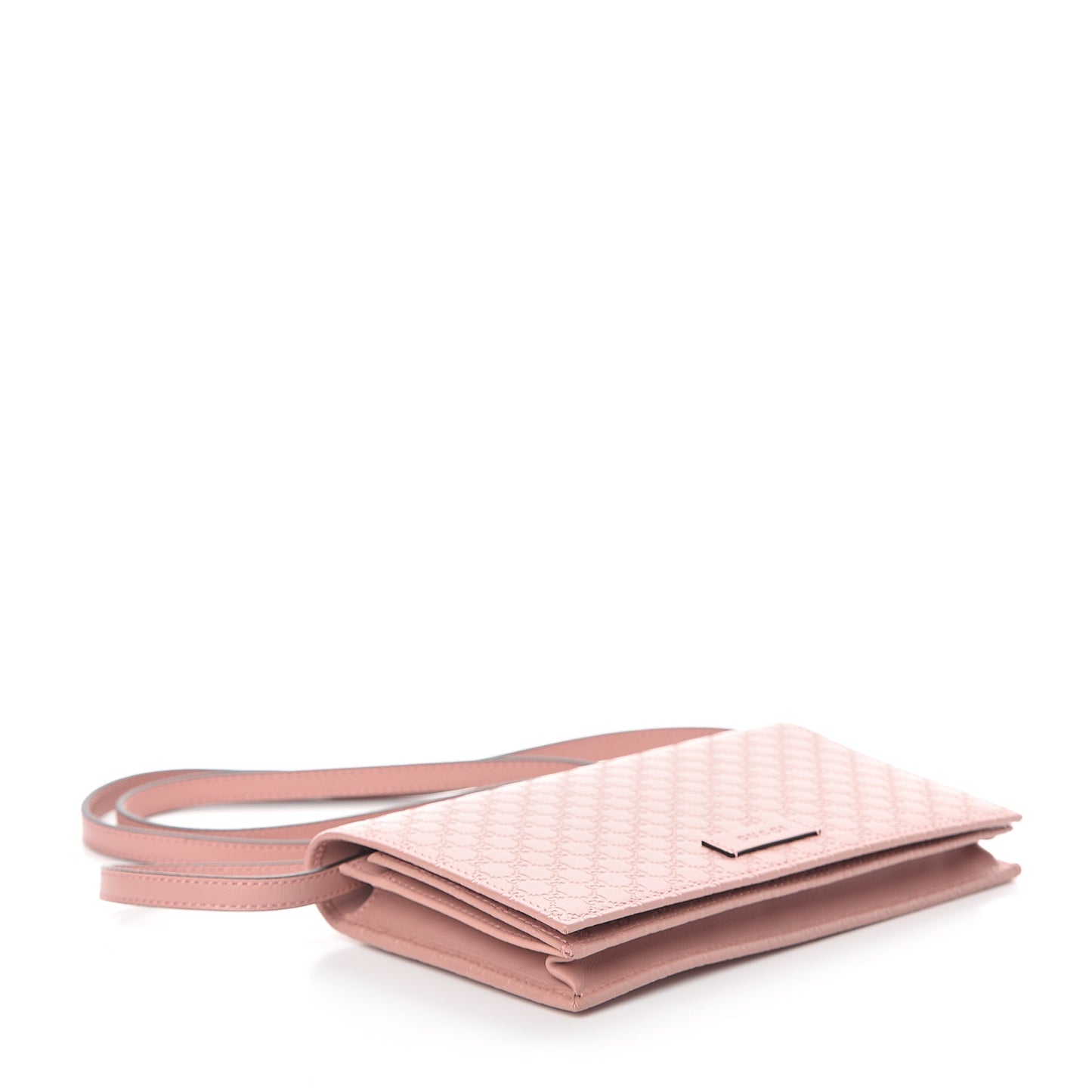 Microguccissima Crossbody Wallet Soft Pink