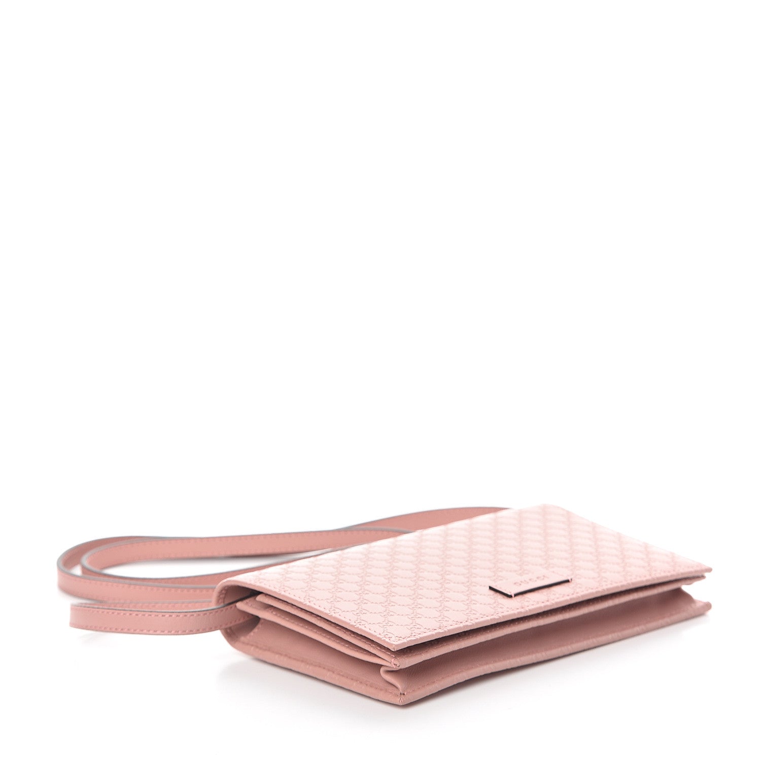 Gucci Microguccissima Crossbody Wallet Soft Pink 3 of 7