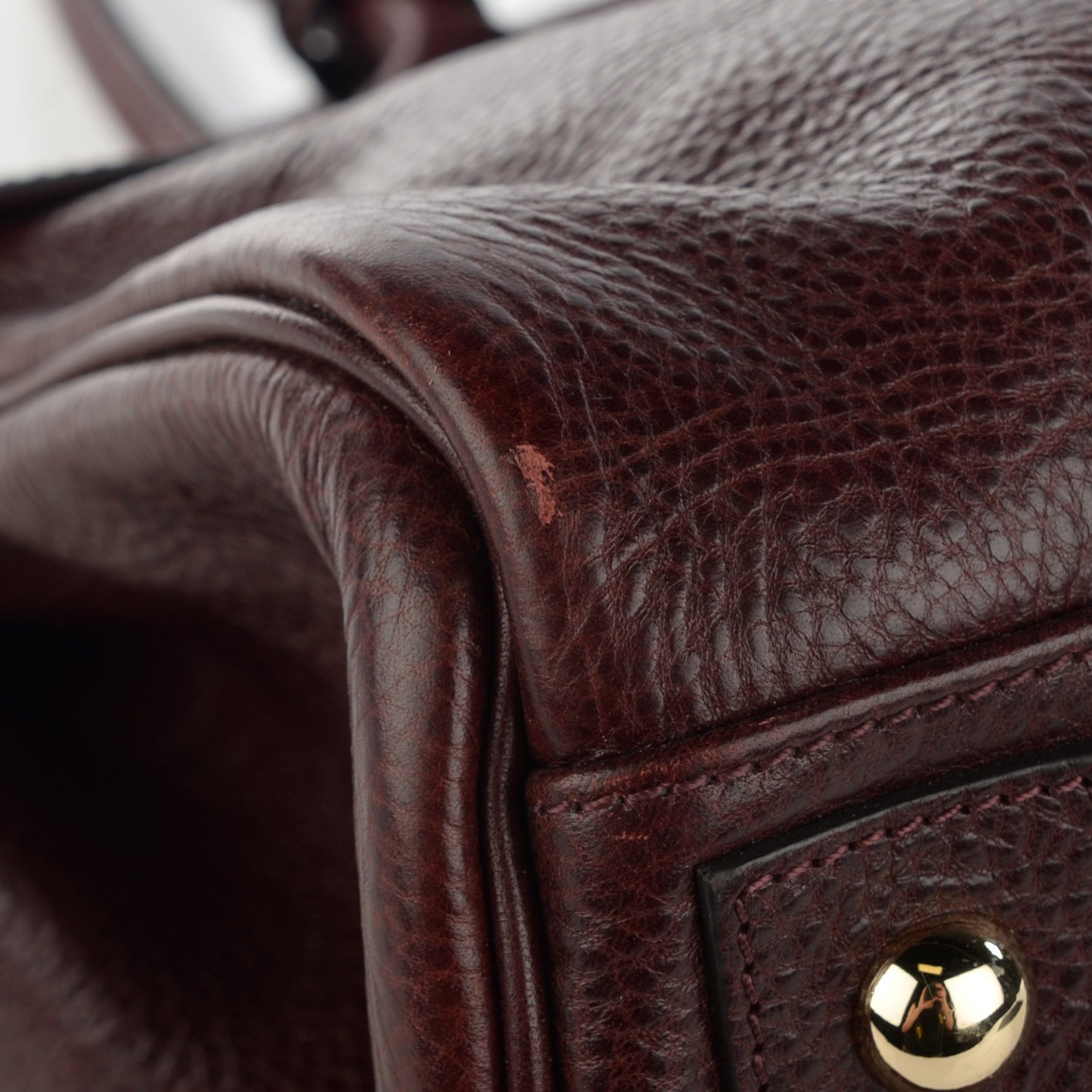 Natural Leather Bayswater Oxblood