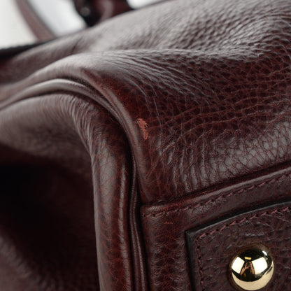 Mulberry Natural Leather Bayswater Oxblood 5 of 9