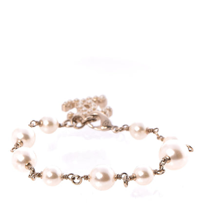 Chanel Pearl CC Bracelet Gold 3 of 5