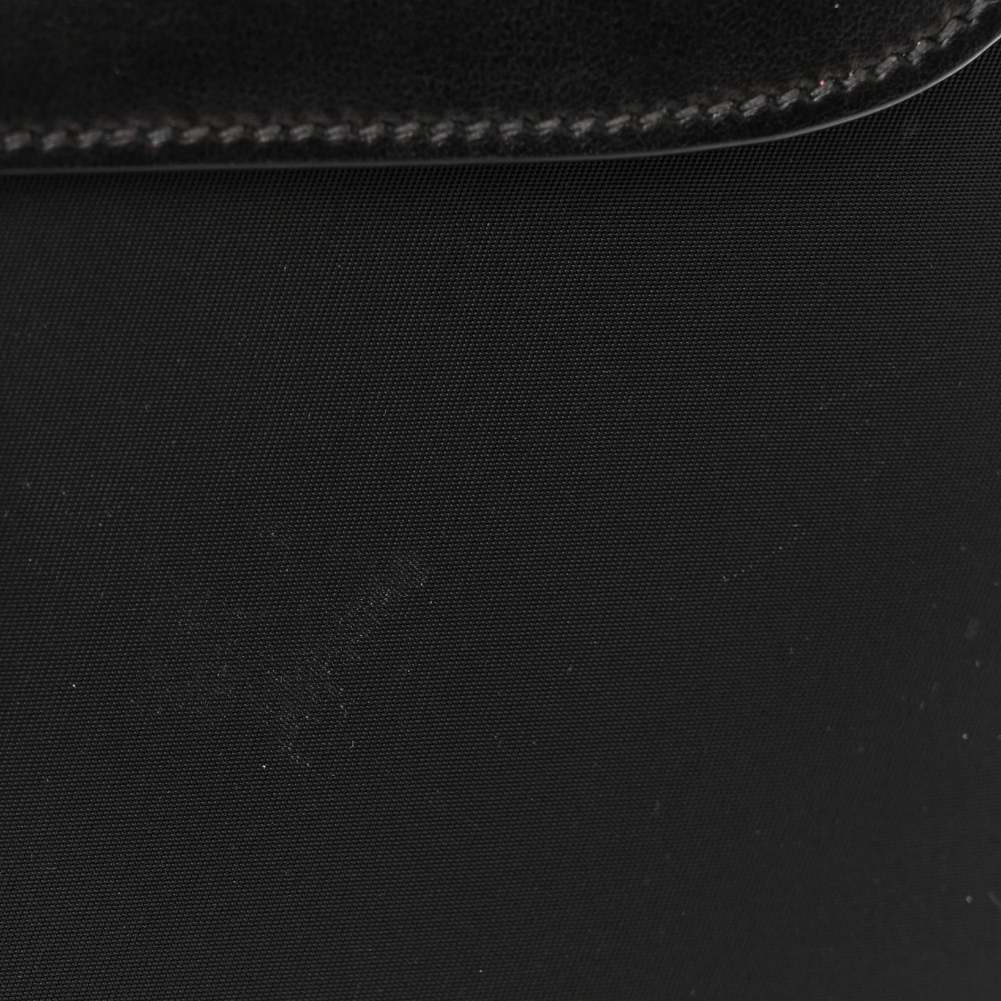 Brushed Calfskin Nylon Small Margit Flap Bag Black