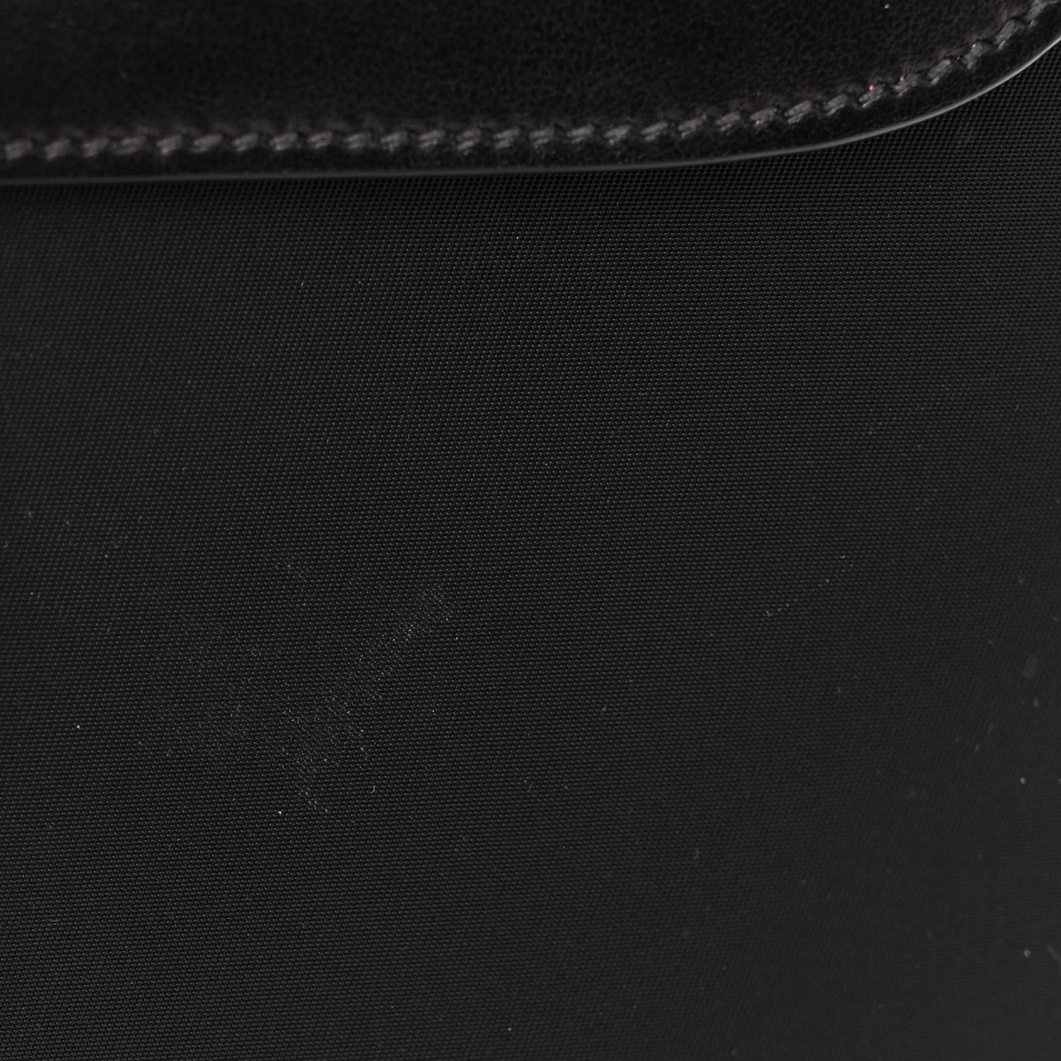 Prada Brushed Calfskin Nylon Small Margit Flap Bag Black 11 of 13