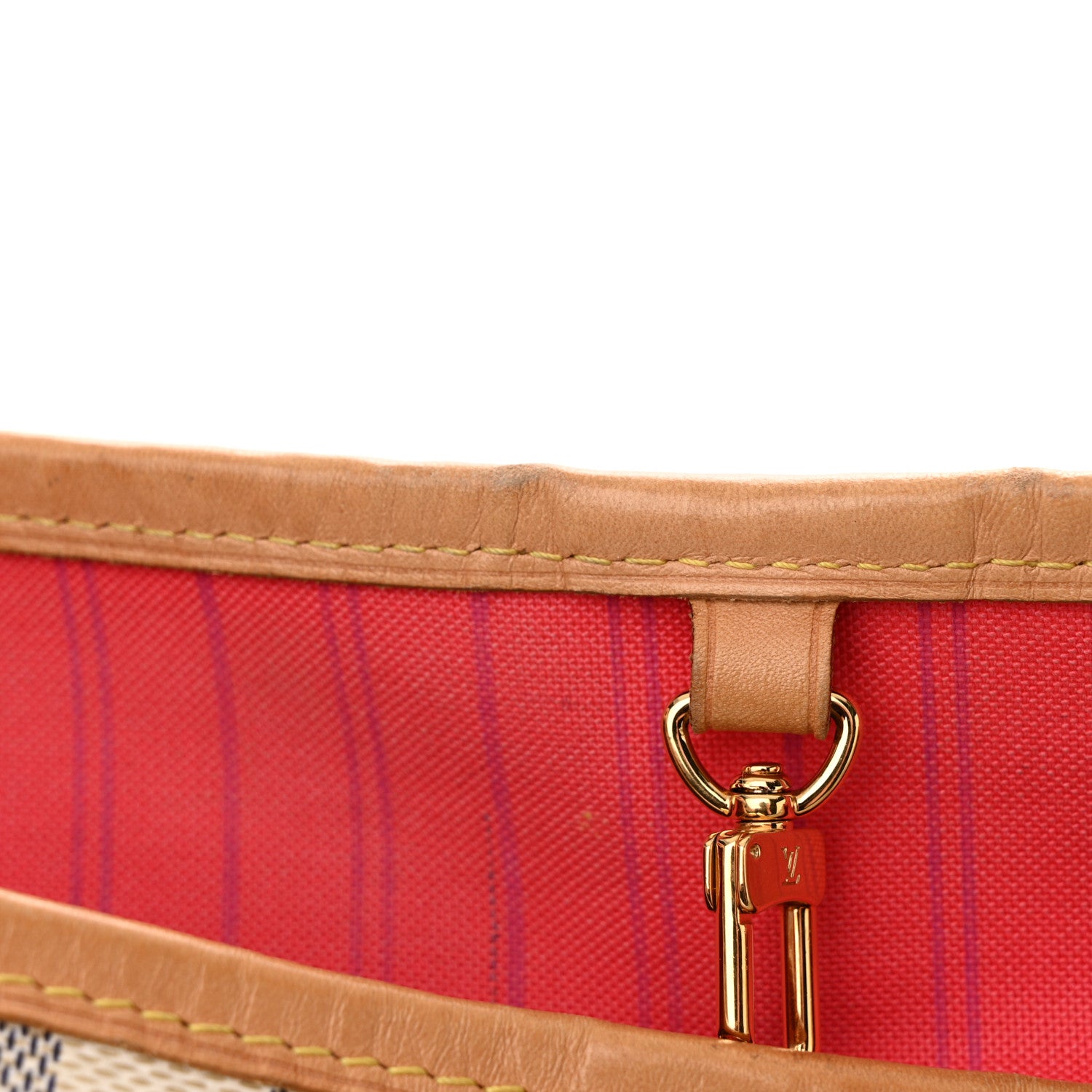 Louis Vuitton Damier Azur Delightful MM Pink 14 of 14
