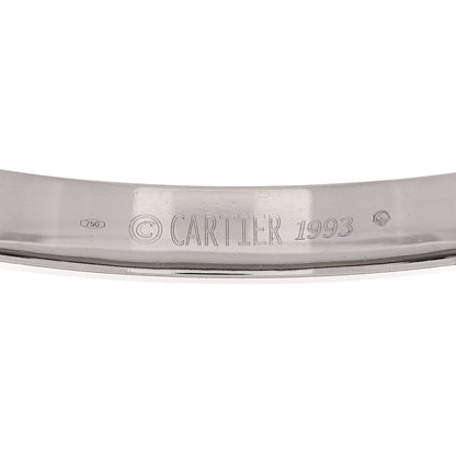 Cartier 18K White Gold LOVE Bracelet 16 8 of 8