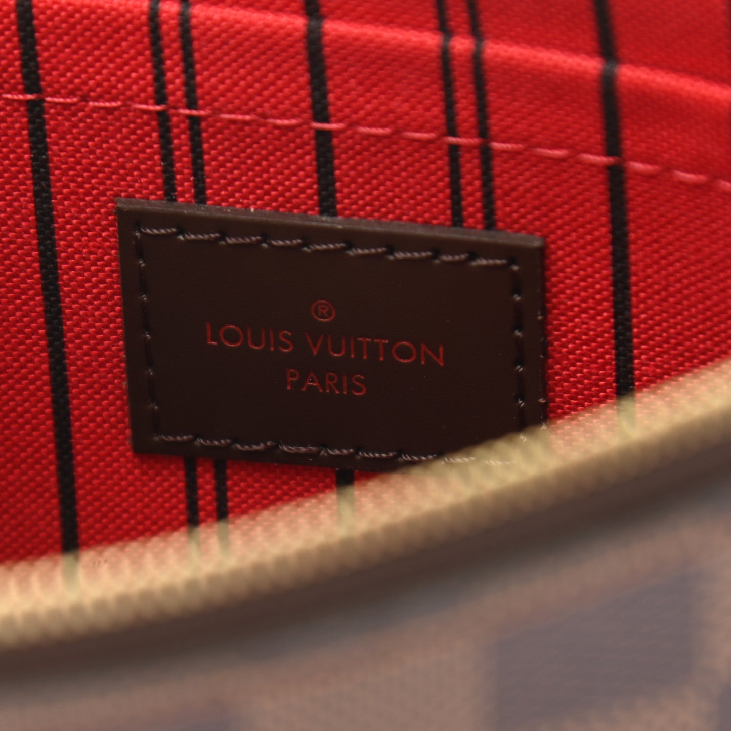 Damier Ebene Neverfull MM GM Pochette