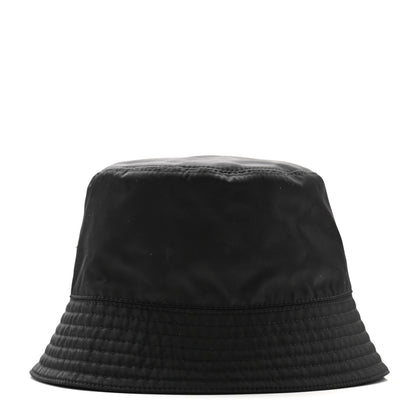 Prada Re-Nylon Metal Triangle Logo Bucket Hat XL Black 4 of 9