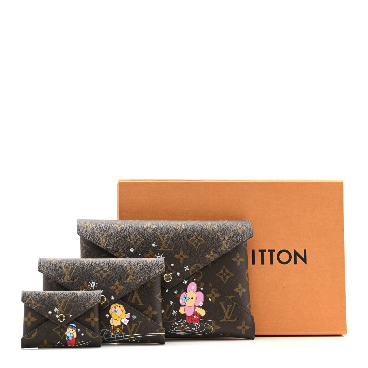 Monogram 2023 Christmas Animation Kirigami Pochette Set