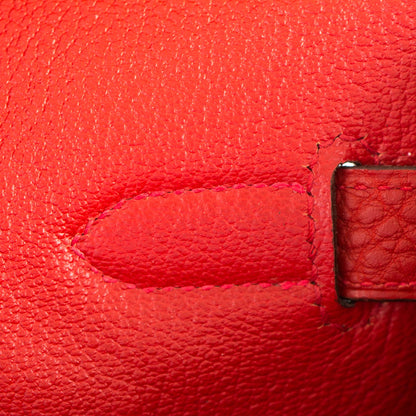 Hermes Togo Birkin 35 Vermillion 19 of 28