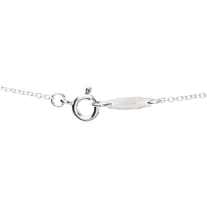 Tiffany Sterling Silver Medium Atlas Open Pendant Necklace 7 of 7