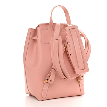 Mansur Gavriel Vegetable Tanned Calfskin Mini Backpack Blush 3 of 9