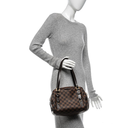 Louis Vuitton Damier Ebene Rivington PM 2 of 8
