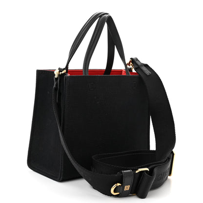 Givenchy Canvas Mini Bond Shopper Tote Black 3 of 10
