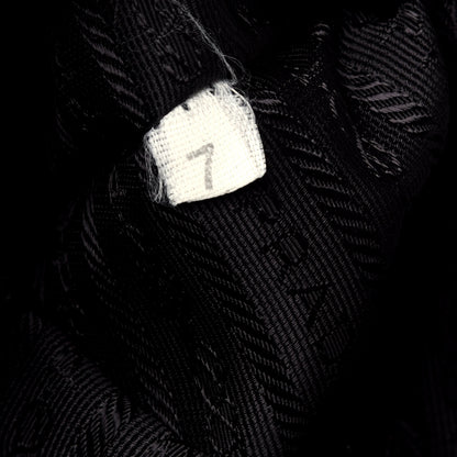 Prada Nylon Vela Medium Backpack Black 7 of 10
