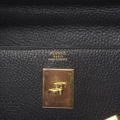 Hermes Ardennes Kelly Sellier 32 Black 6 of 14