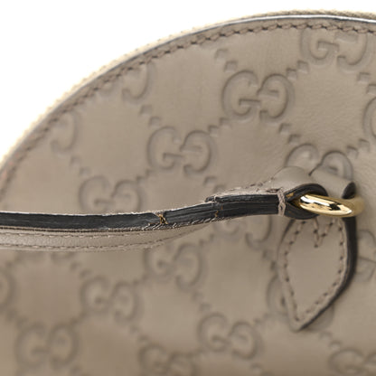 Gucci Guccissima Medium Bree Shoulder Bag Storm Grey 16 of 17