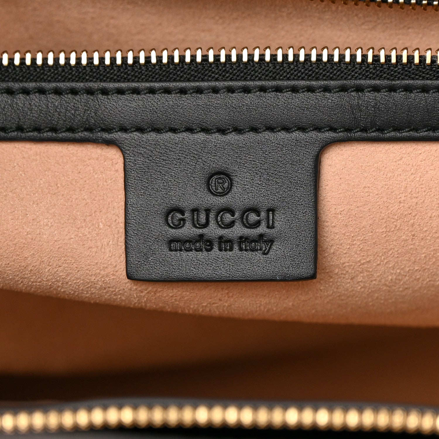 Gucci Suede Patent GG Web Medium Ophidia Top Handle Chain Hibiscus Red 6 of 16