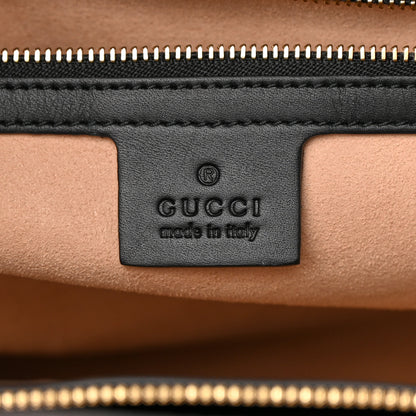 Gucci Suede Patent GG Web Medium Ophidia Top Handle Chain Hibiscus Red 6 of 16