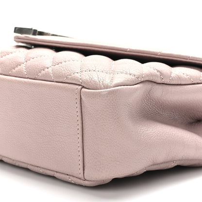 Saint Laurent Calfskin Tri-Quilt Monogram Medium College Bag Pink 9 of 9