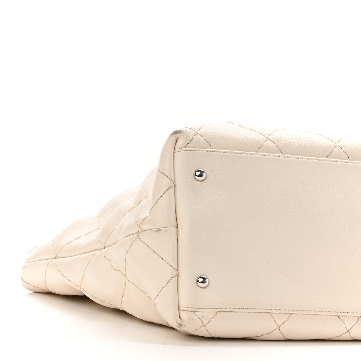Chanel Glazed Calfskin Large On The Road Tote Beige Clair 11 of 12