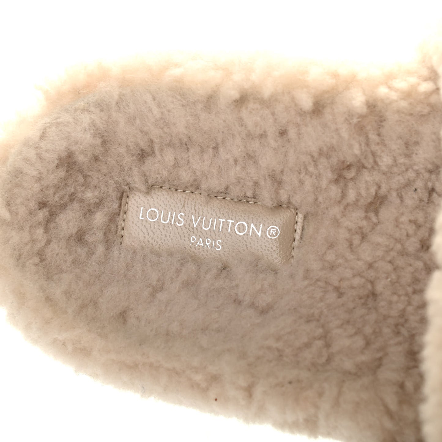 Shearling Paseo Flat Comfort Mule 40 Beige