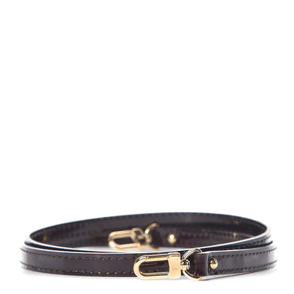 Louis Vuitton Patent 12mm Shoulder Strap Amarante 1 of 2