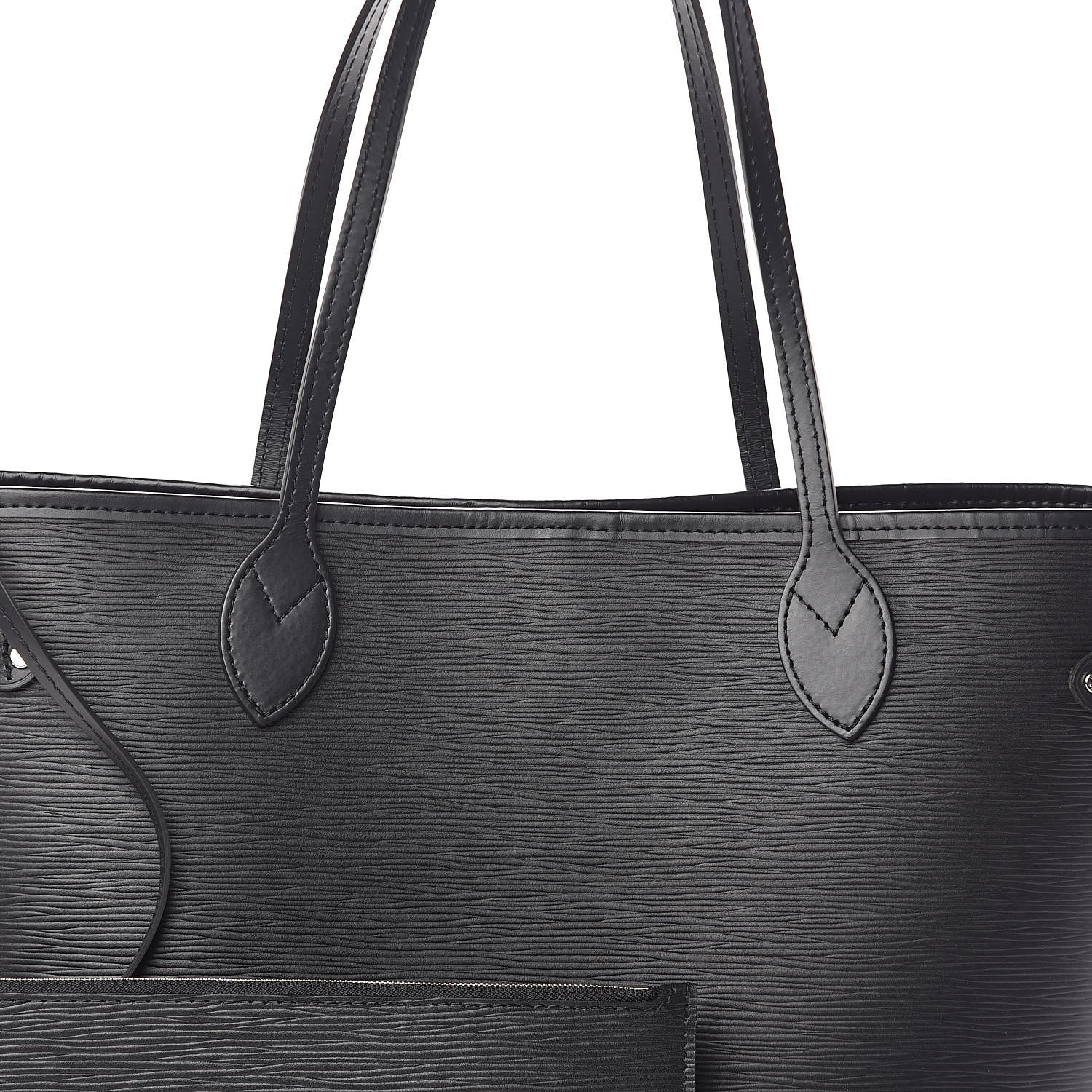 Louis Vuitton Epi Neverfull MM Black 7 of 9