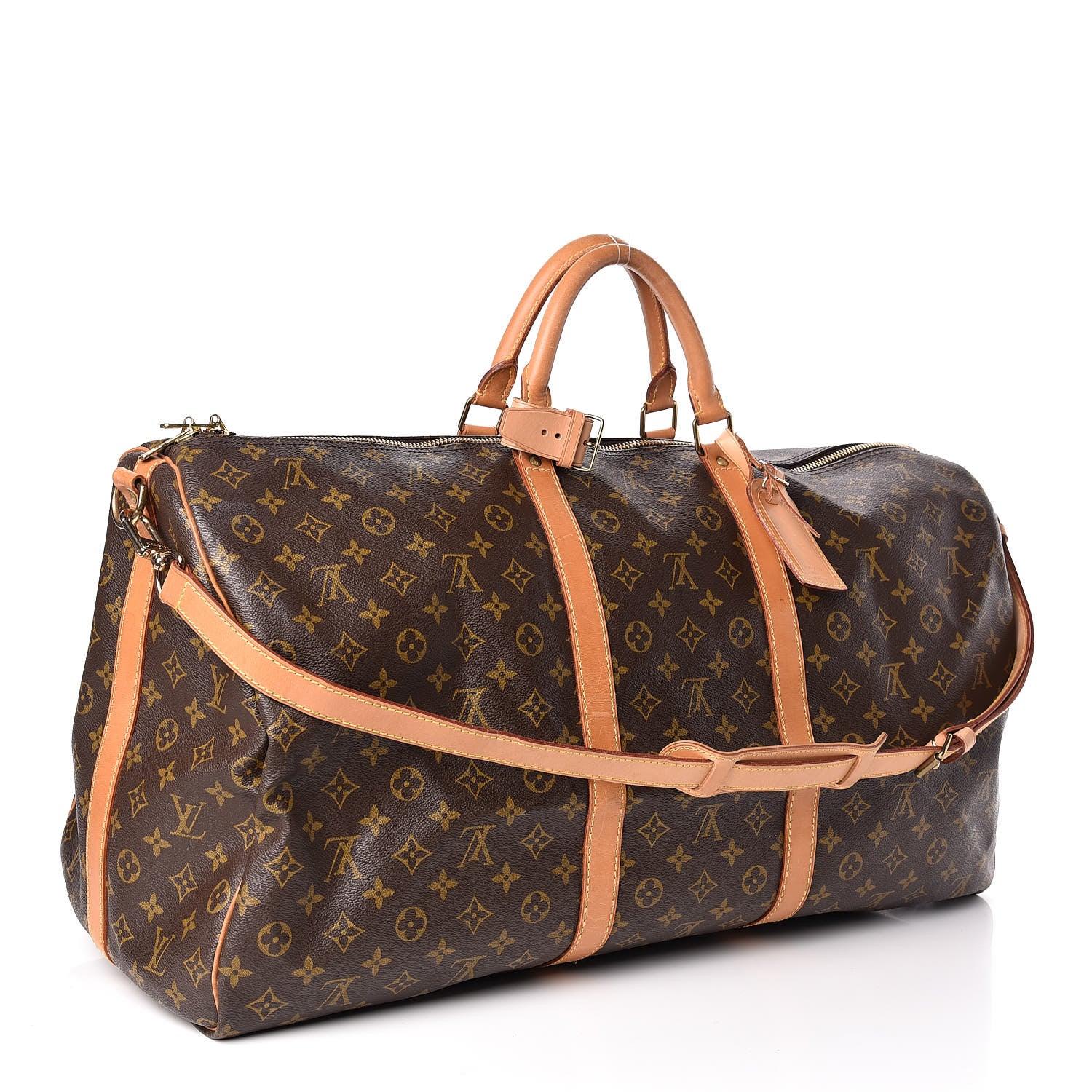 Louis Vuitton Monogram Keepall Bandouliere 60 3 of 16