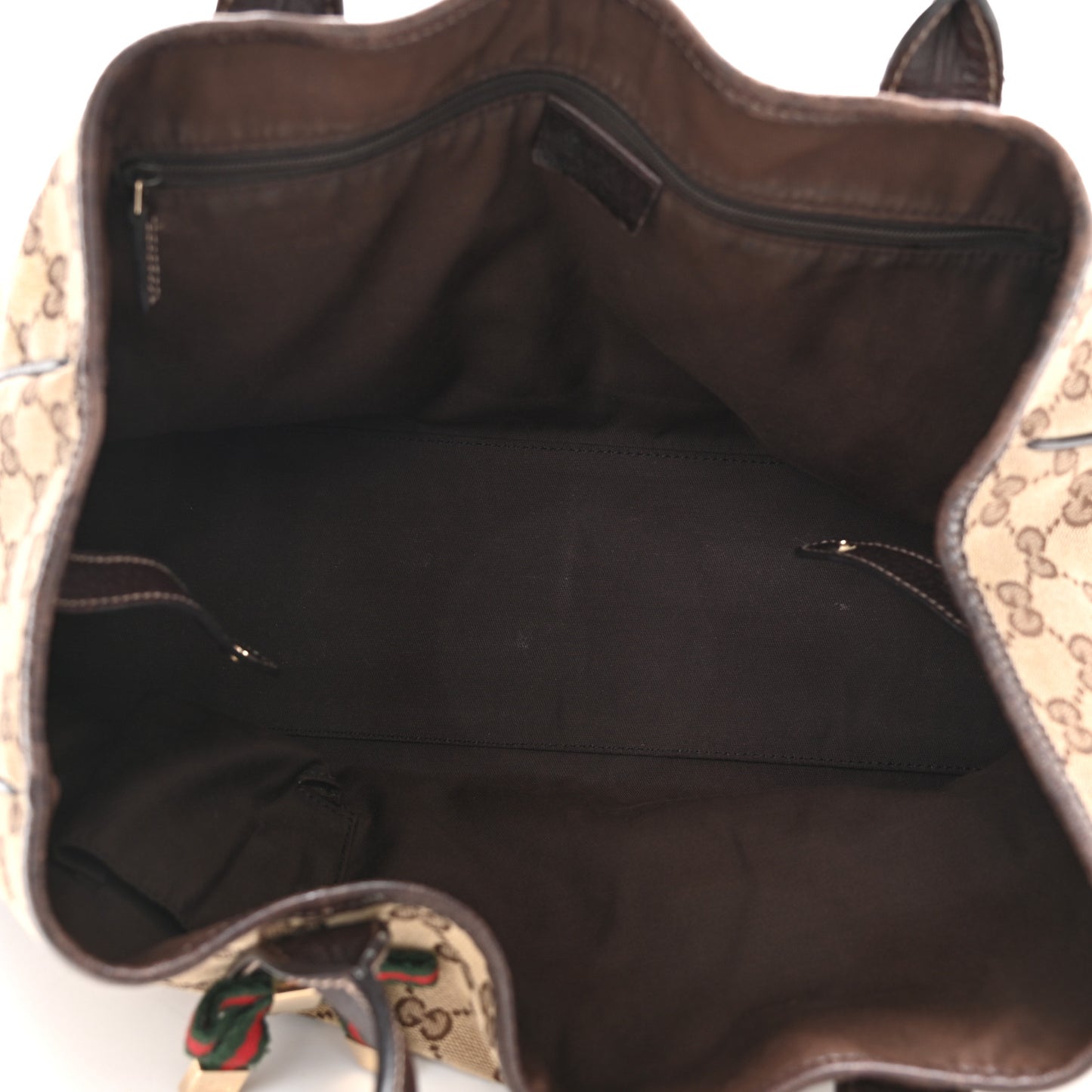 Monogram Medium Princy Tote Dark Brown