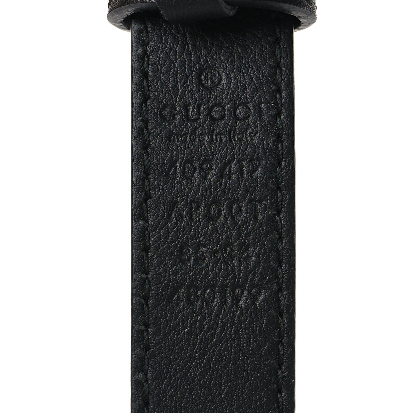 Calfskin Double G 20mm Belt 85 34 Black