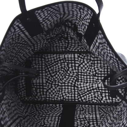 MCM Visetos Medium Liz Reversible Shopper Tote Black 5 of 15