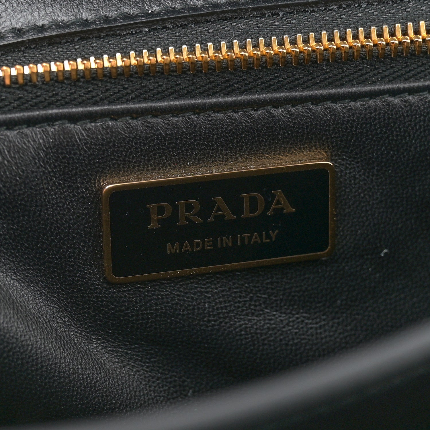 Prada Calfskin Medium Soft Sound Shoulder Bag Black 7 of 12