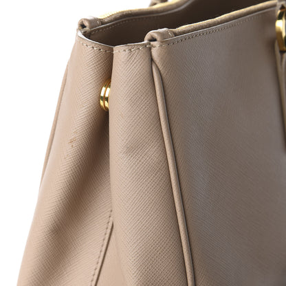 Prada Saffiano Large Galleria Double Zip Tote Cipria 12 of 13