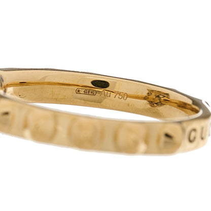 Gucci 18K Yellow Gold Pink Tourmaline Le Marché Des Merveilles Feline Ring 47 4.25 4 of 8