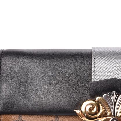 Louis Vuitton Calfskin Reverse Monogram Column Clutch 11 of 11