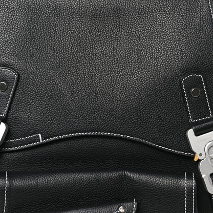 Christian Dior Grained Calfskin Maxi Gallop Backpack Black 8 of 12