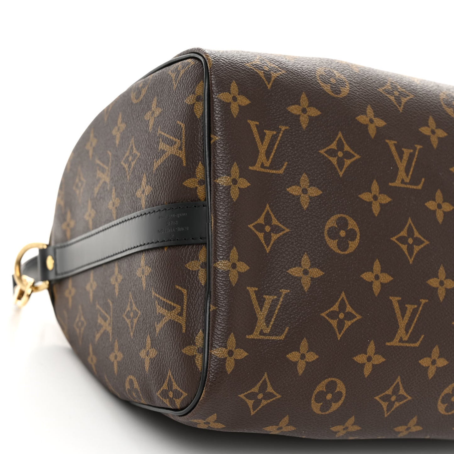 LOUIS VUITTON Monogram My World Tour Speedy Bandouliere 30 Black