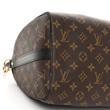 Louis Vuitton LOUIS VUITTON Monogram My World Tour Speedy Bandouliere 30 Black 8 of 9
