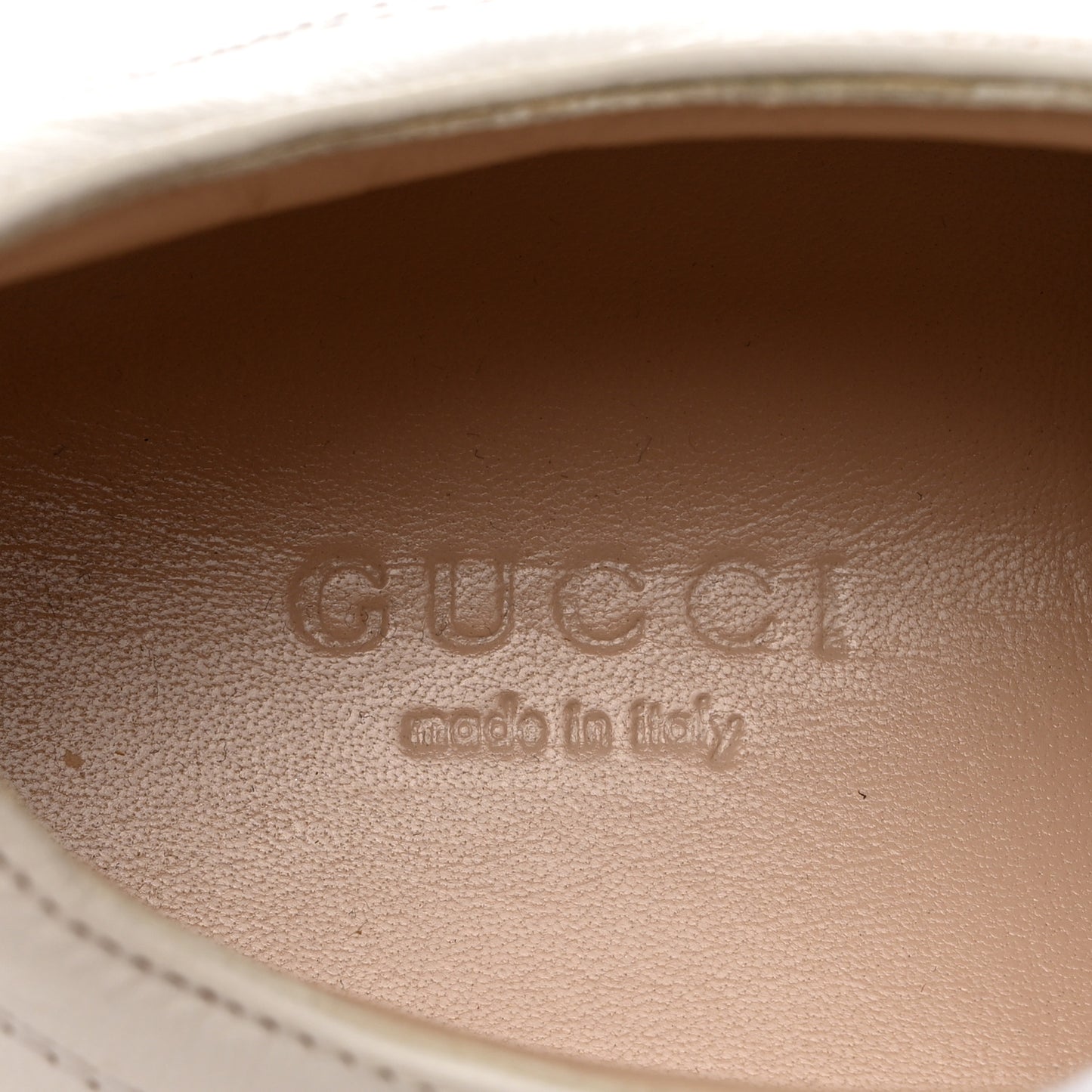 Calfskin Peggy Platform Sneakers 37 White