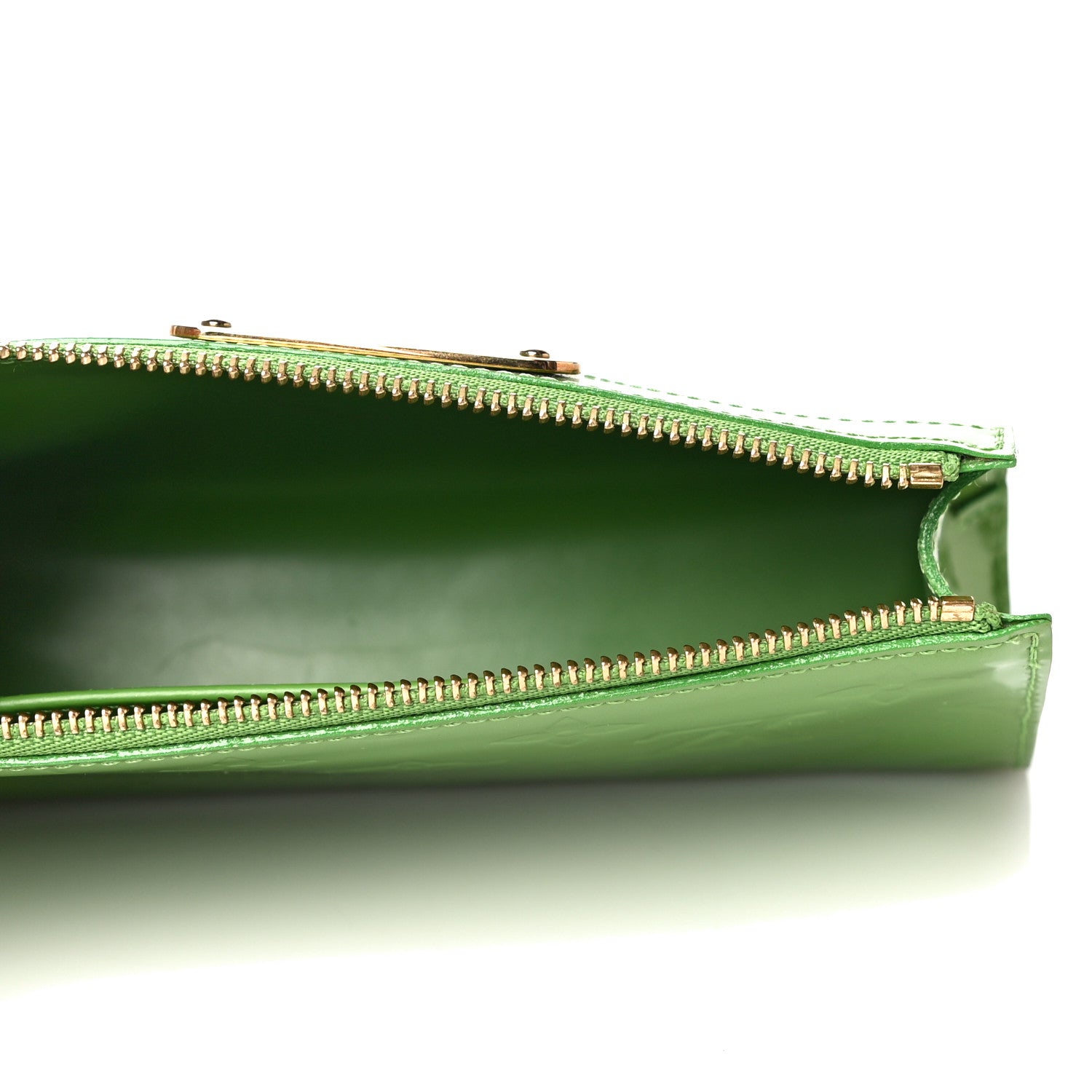 Louis Vuitton Vernis Trousse Cosmetic Pouch Vert Tonic 5 of 9