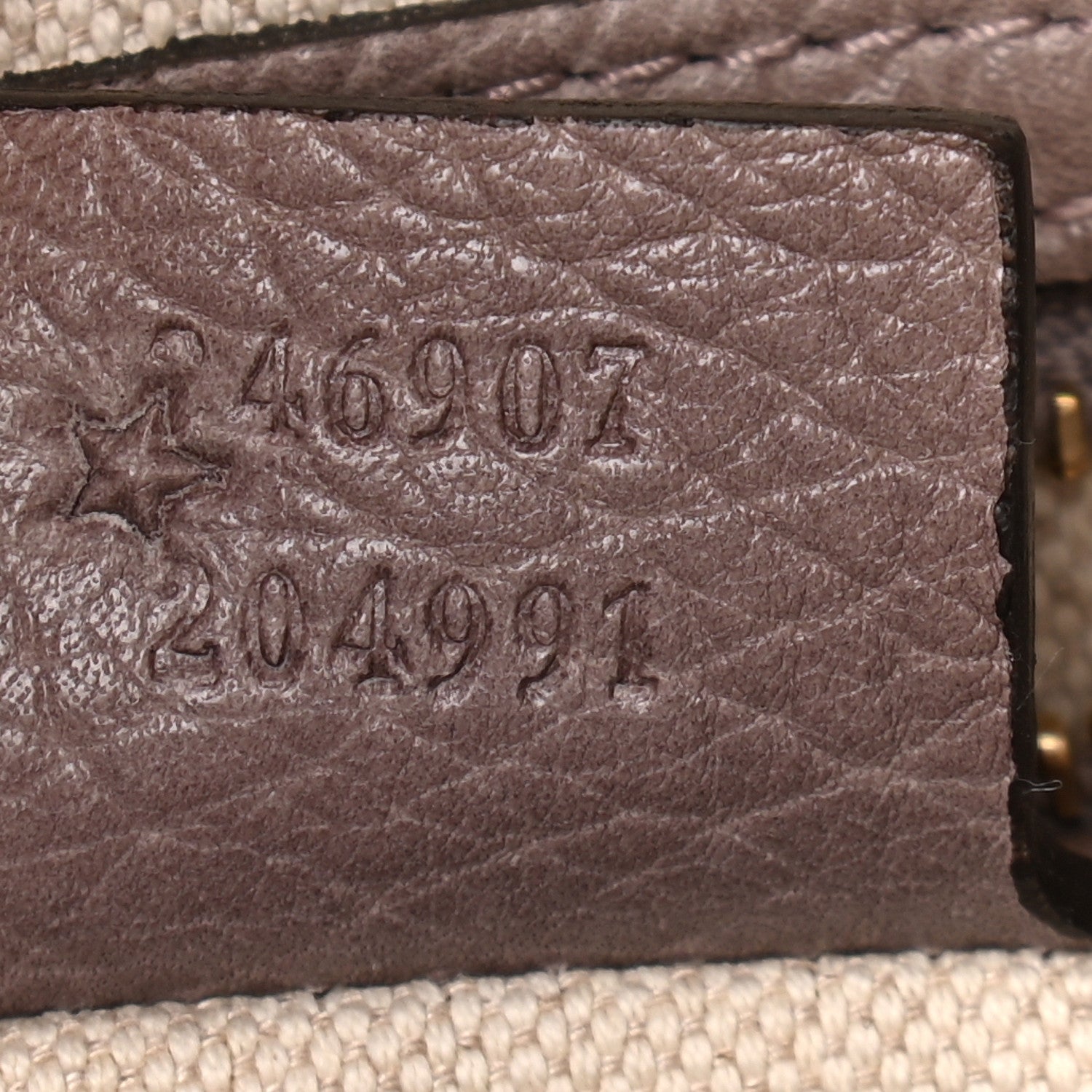 Gucci Pebbled Calfskin Medium New Jackie Shoulder Bag Grey 7 of 11